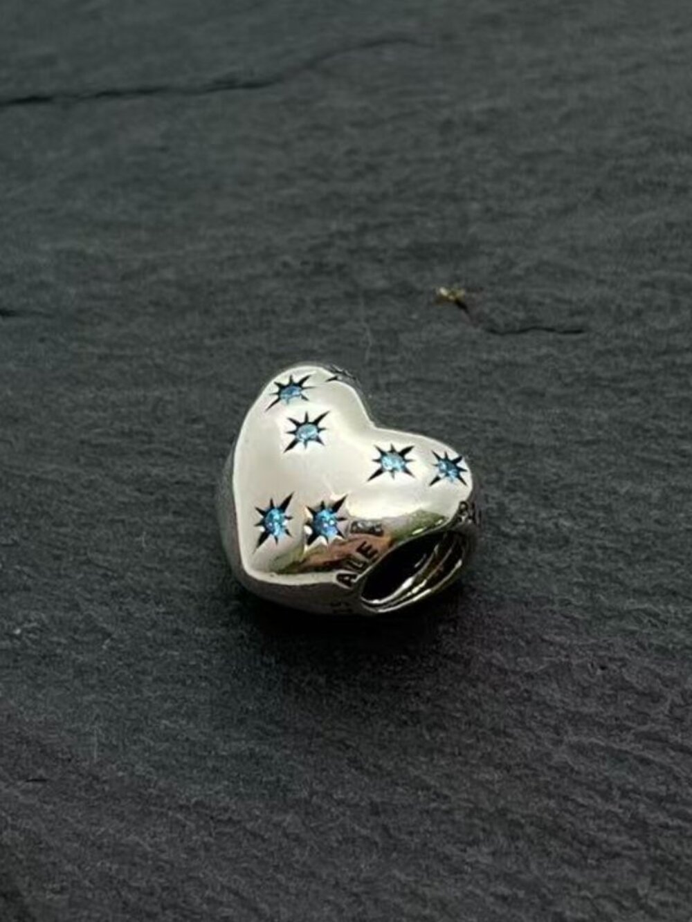 Pandora Disney Cinderella's Dream Heart Charm Sterling Silver Jewelry